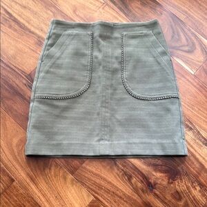 LOFT Sage Green Skirt